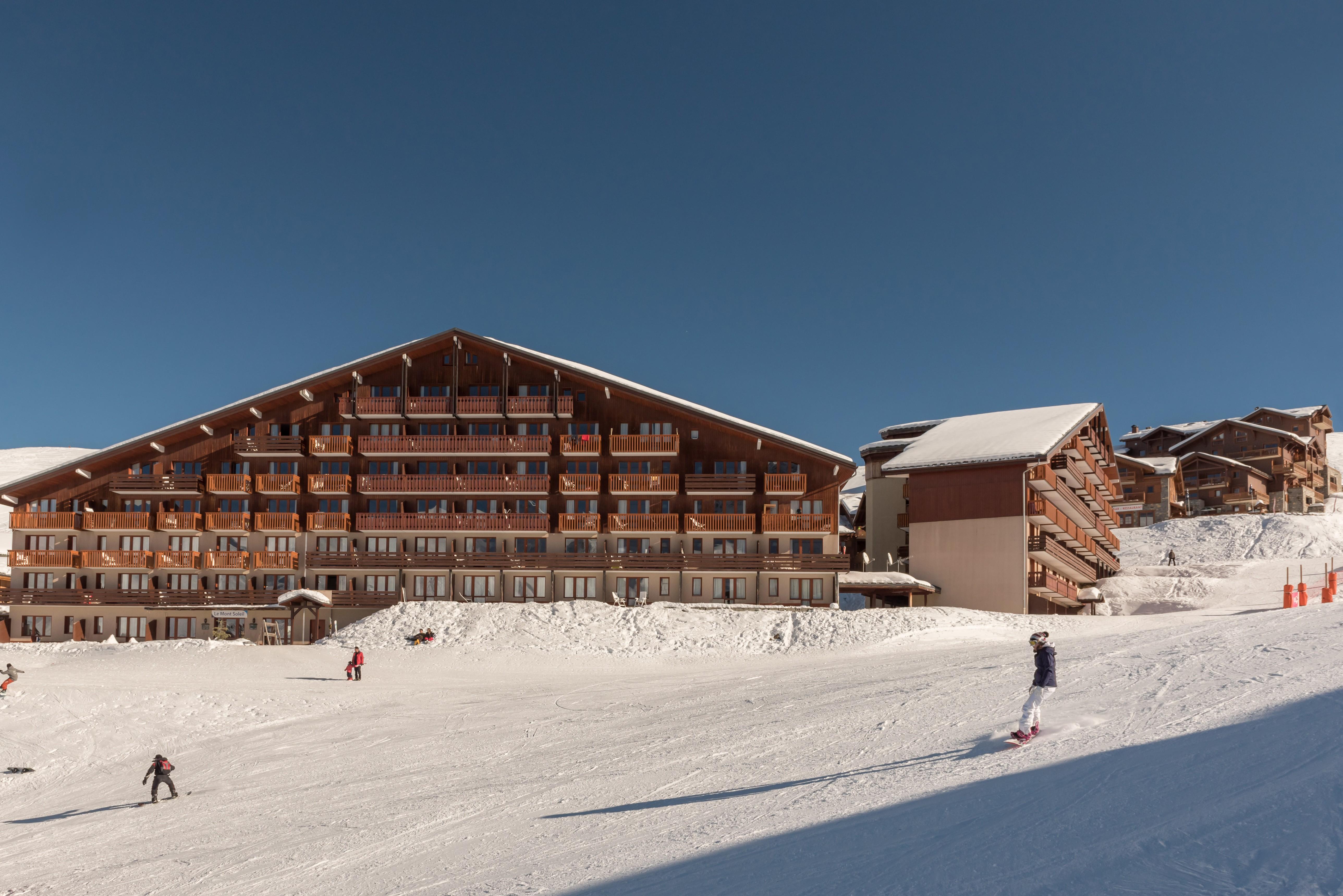 Residence Pierre & Vacances Le Mont Soleil La Plagne Exterior foto